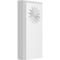 Ekena Millwork Standard Foster Flower Plinth Block With Beveled Edge, 3"W x 6"H x 1"P PBP030X060X100FOS10 - alternate 1